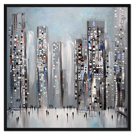 Gerahmter Kunstdruck Modern Life