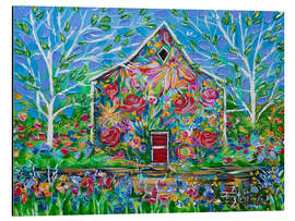 Magnettafel Haus der Blumen