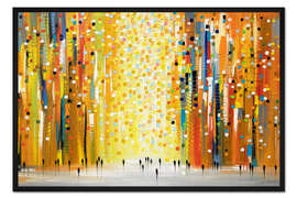 Gerahmter Kunstdruck Sunset Lights