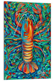 Tableau en plexi-alu Royal Lobster