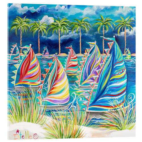 Acrylic print Come Sail Away