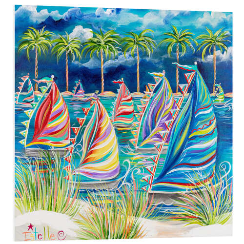 Tableau en PVC Come Sail Away