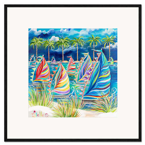 Framed art print Come Sail Away