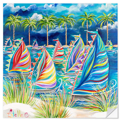 Wall sticker Come Sail Away