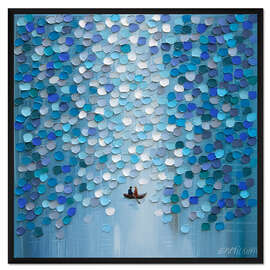 Gerahmter Kunstdruck Escape - Ekaterina Ermilkina