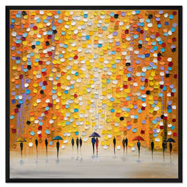 Gerahmter Kunstdruck Yesterday's Rain