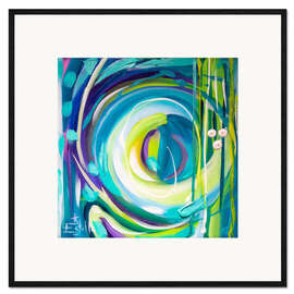 Framed art print Emerald Waters