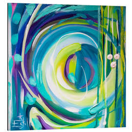 Magnettafel Smaragdwasser