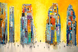 Magnettafel Cosmopolitan City