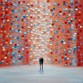 Magnettafel Pink Sunrise