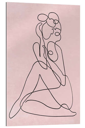 Gallery print One Line Curvey Female II