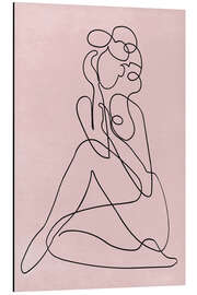 Magnettafel One Line Curvey Female II