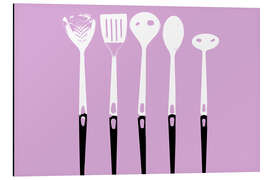 Magnettafel Utensilien für die Küche