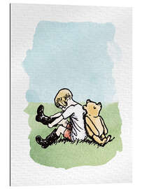 Gallery print Winnie the Pooh and Christopher Robin