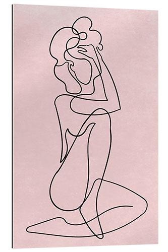 Gallery print One Line Curvy Female IV