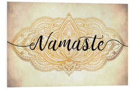 Foam board print Zen Namaste