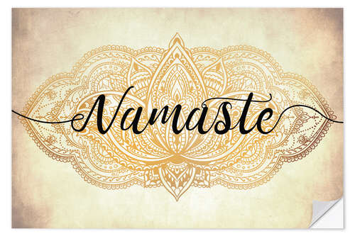 Wall sticker Zen Namaste