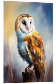 Akrylbillede  Barn Owl - Dreamscapes