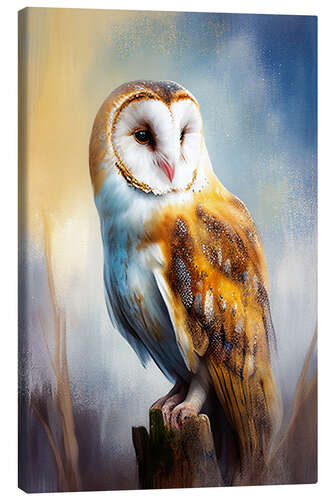 Canvas print Barn Owl