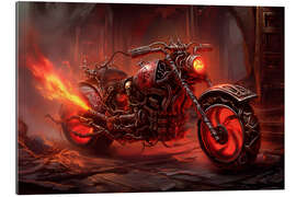 Gallery print Skull Bike II