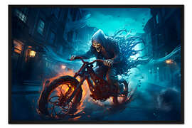 Gerahmter Kunstdruck Ghostrider