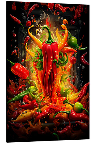 Alubild Paprika Splash