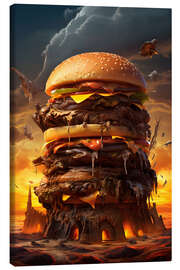 Tableau sur toile Hamburger Tower I