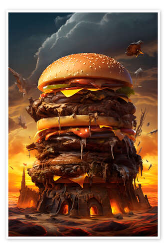 Poster Hamburger Tower I