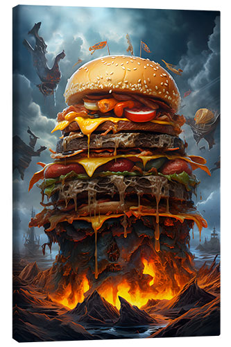 Canvas print Hamburger Tower II