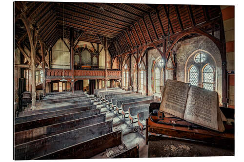 Tableau en plexi-alu Church Pulpit