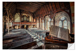 Selvklebende plakat Church Pulpit