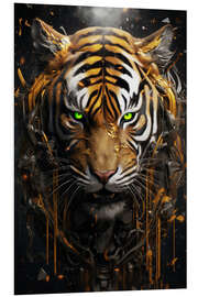 Foam board print Cosmic Tiger