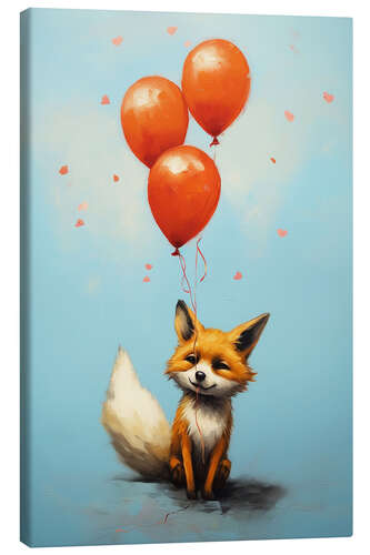 Quadro em tela Little Fox