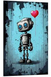 Magnettafel Niedlicher Roboter