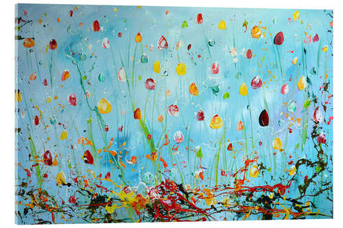 Acrylglas print Carnival of Flowers