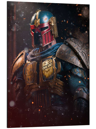 Aluminium print Medieval Dredd