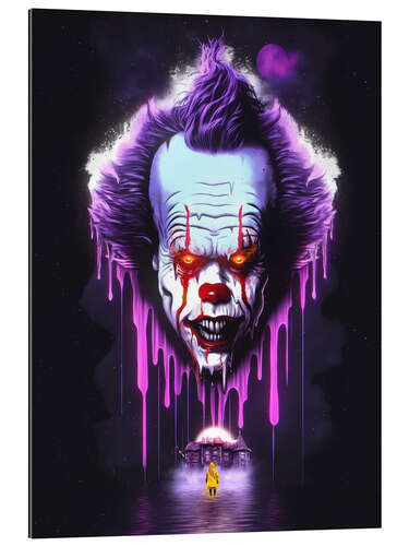 Gallery print Creepy Clown