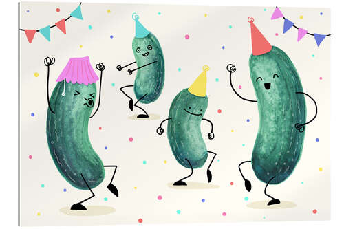 Quadro em plexi-alumínio Pickle Party!