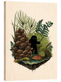 Puutaulu Tiny Sasquatsch - littleclyde
