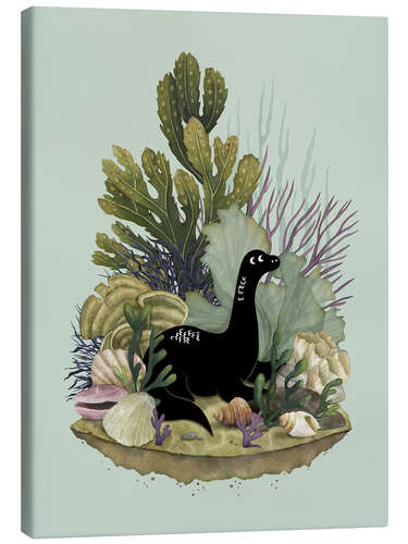 Canvas print Tiny Nessie