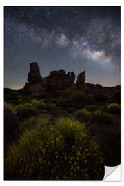 Naklejka na ścianę Milky Way in El Teide National Park, Tenerife