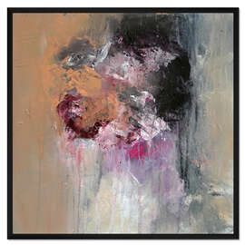 Gerahmter Kunstdruck Organische Form