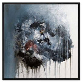 Gerahmter Kunstdruck Kalter Wind