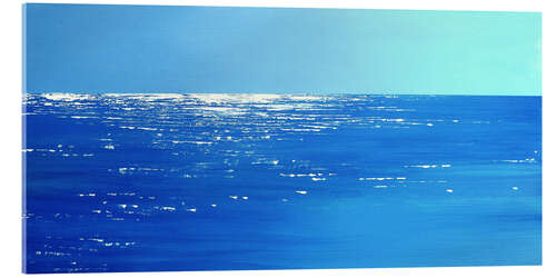 Acrylic print Shimmering Ocean