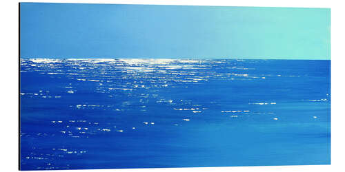 Aluminium print Shimmering Ocean