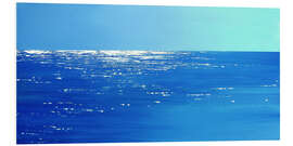 Foam board print Shimmering Ocean