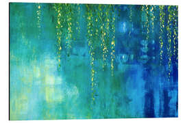 Magnettafel Blauer Spiegelteich