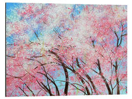 Magnettafel Sakura - Blühende Kirschbäume