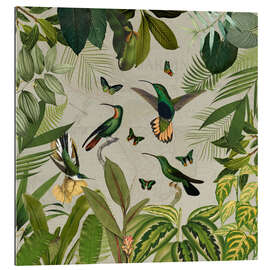 Gallery print Colibris in Vintage Jungle