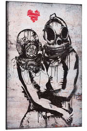 Magnettafel Banksy - Couple Divers